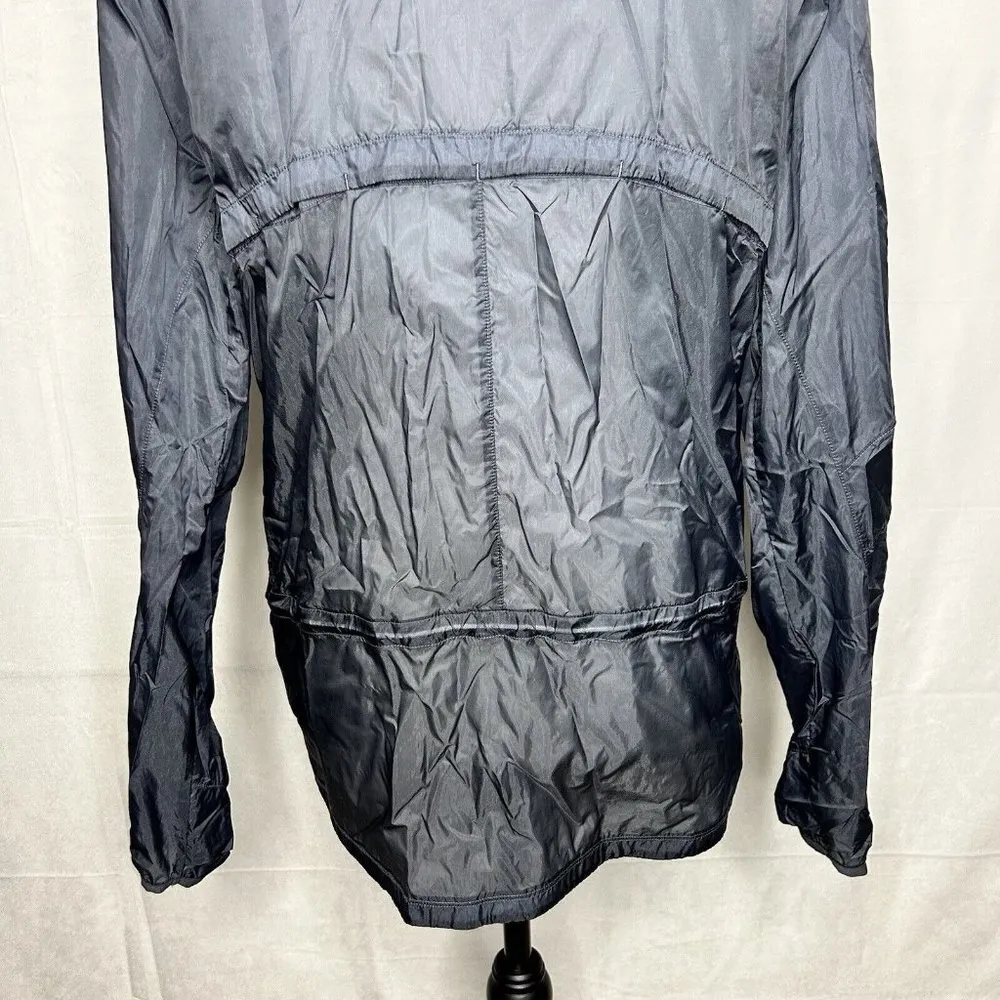 Victoria's Secret Sport Zip Up Navy Long-Sleeve Hooded Lightweight Jacket Sz XS - Image 9