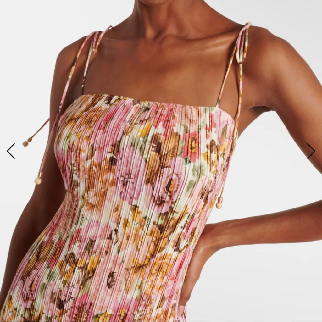 Zimmermann Multicolor Floral Midi Dress - Image 6