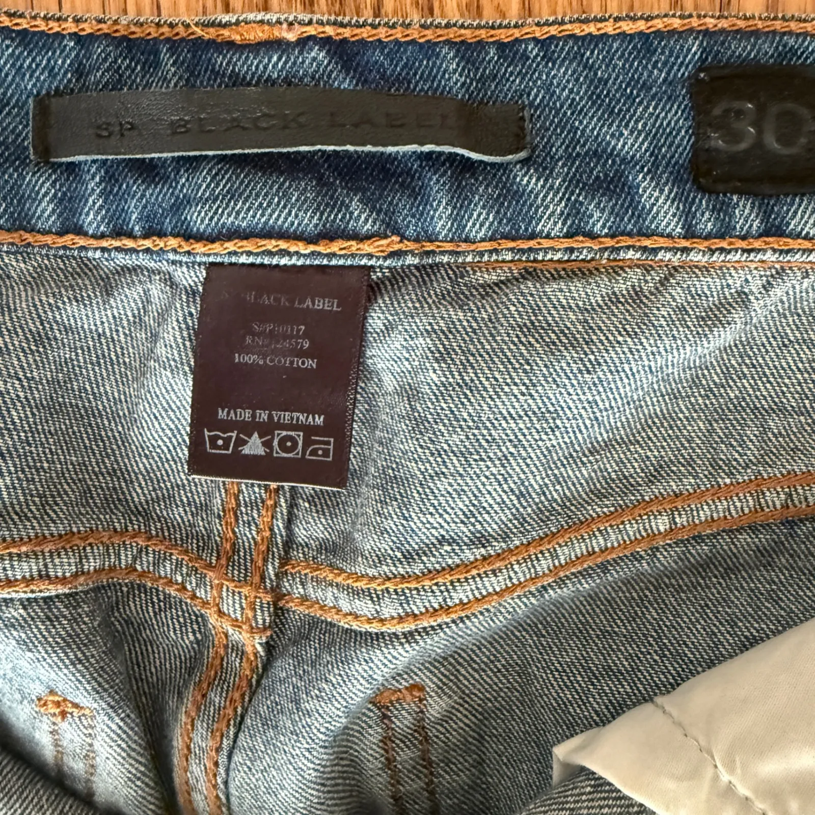 SP Black Label Women's Jeans Denim Distressed Blue Size 30 - Image 5