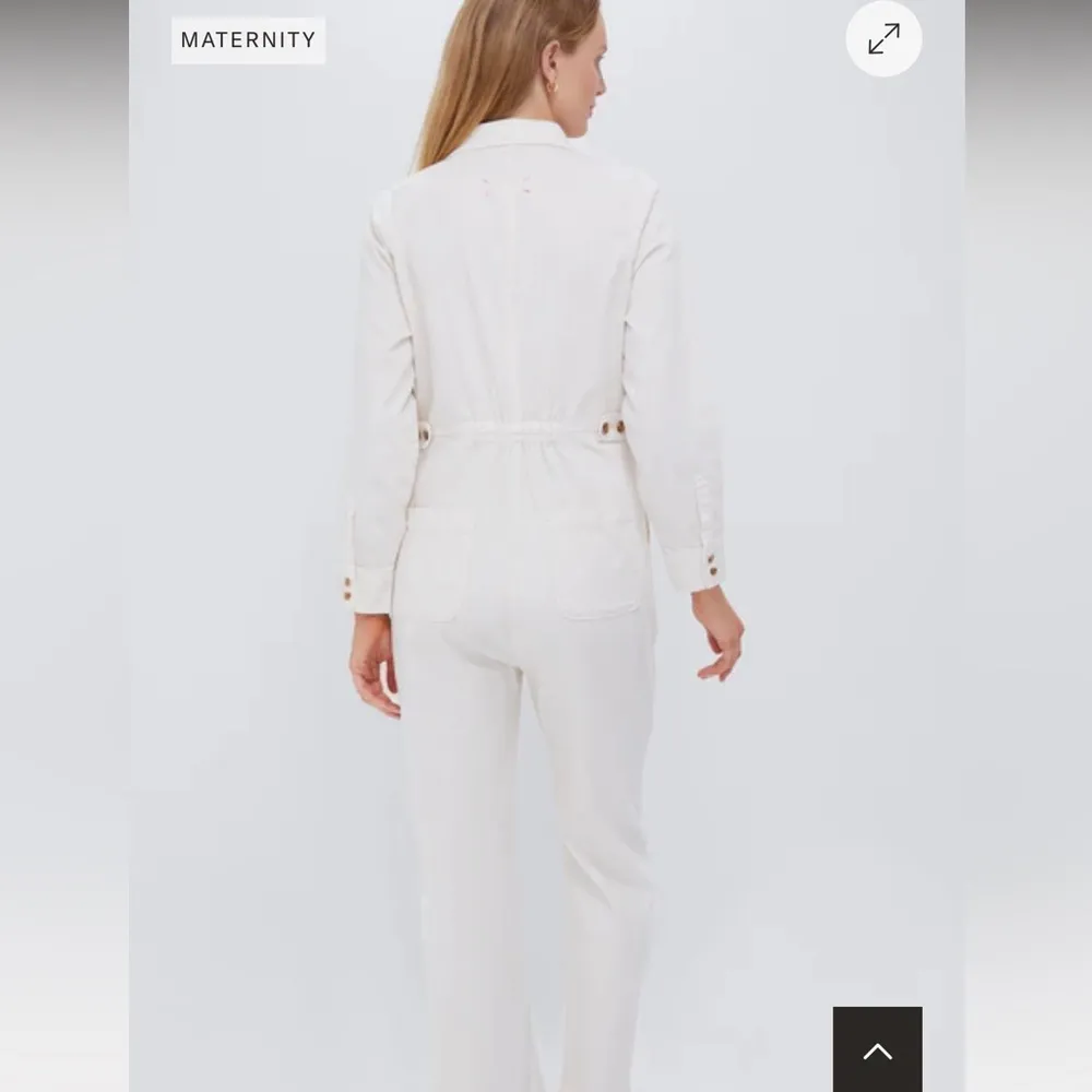 Vanilla The Everyday Nursing Denim Jumpsuit - Image 6