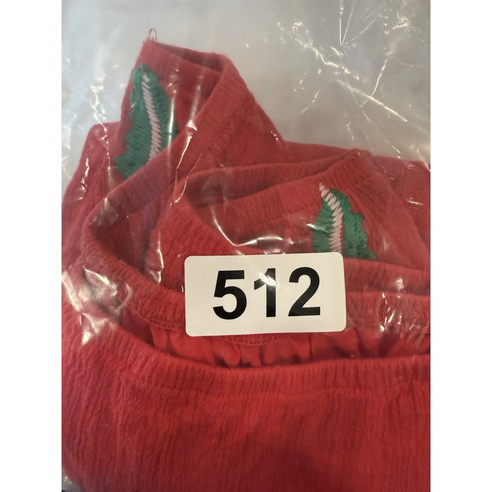 Vava by Joy Han Embroidered Top Red size Small off shoulder bohemian blouse - Image 10