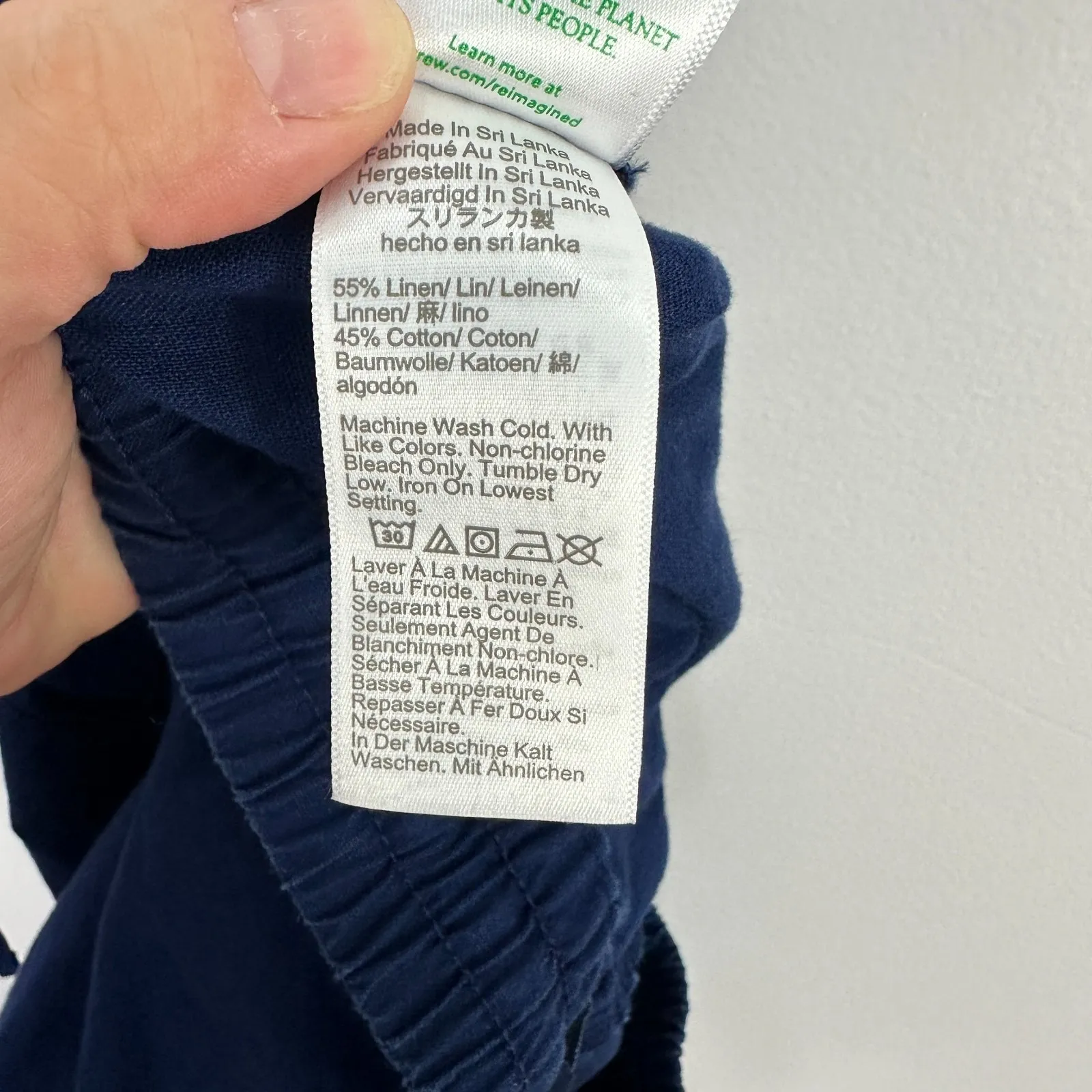 J.Crew Womens Pants 10 Blue‎ Tapered Coastal Chic Minimalist Quiet Luxury Preppy - Image 6