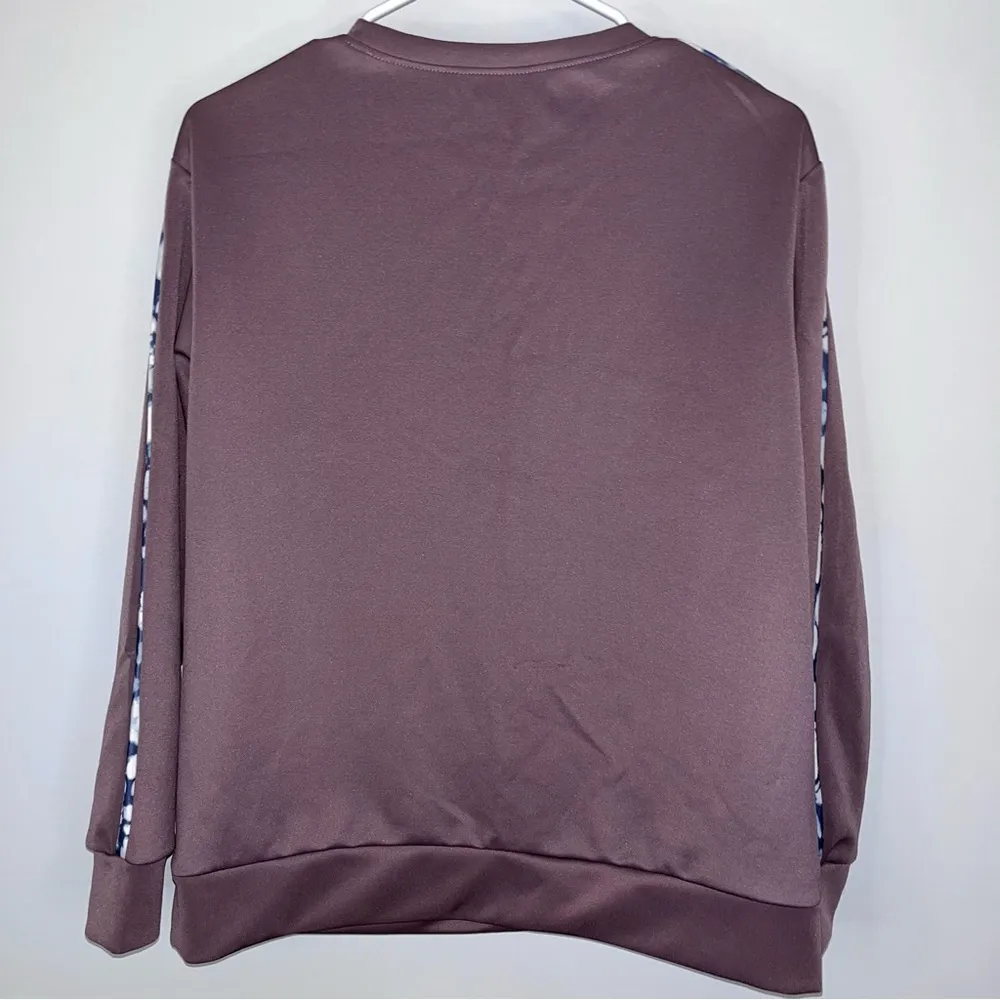 Sport Purple Scuba Crew Neck Sweatshirt Medium NWOT - Image 10