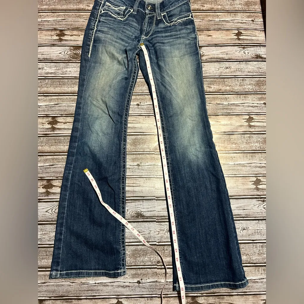 Ariat Dark Blue Flare Women's Jeans - Image 4