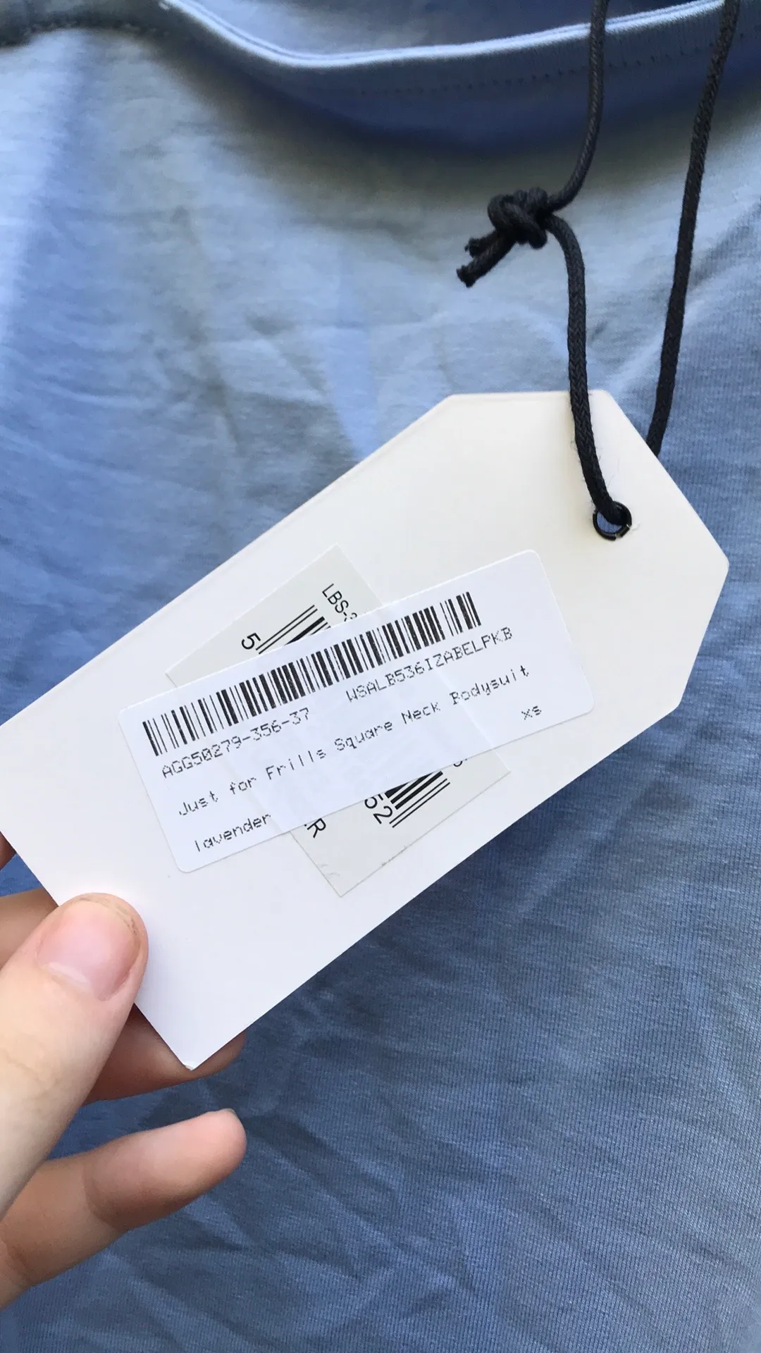 Periwinkle Ruffled Bodysuit - Image 6