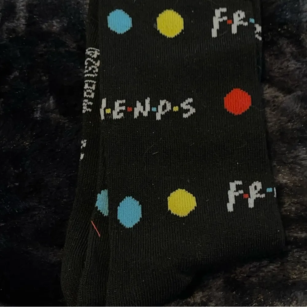 Friends themed socks Black - Image 3