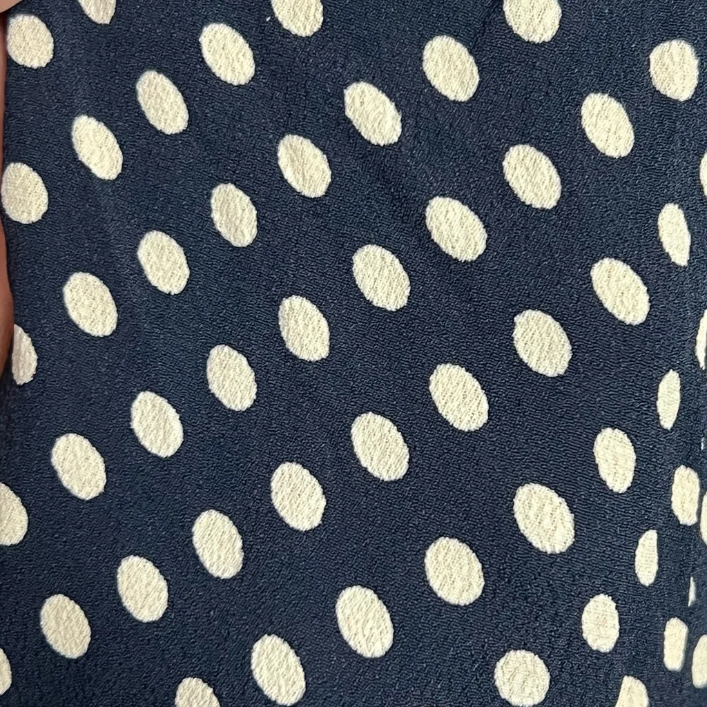 DKNY Women’s black and white polka dot dress - Size 10 - Image 6