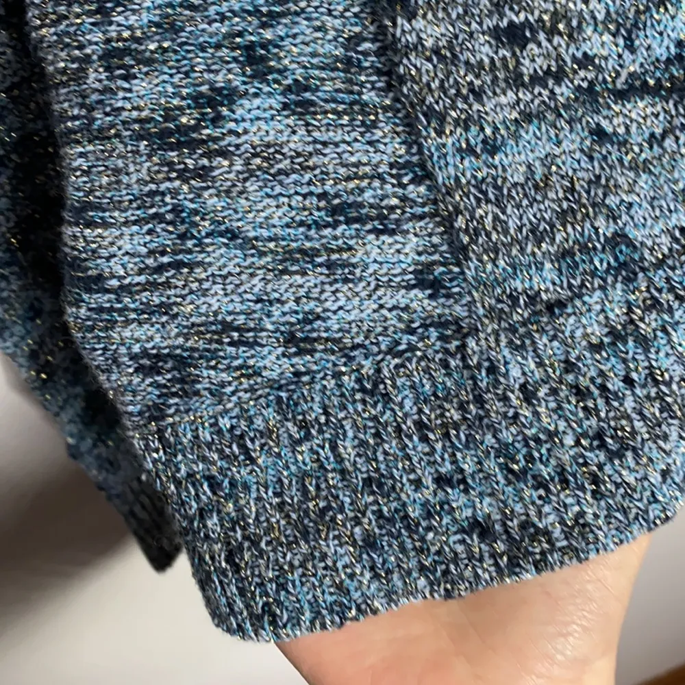 American Eagle Fireside marled speckled sweater with gold thread size XS - Image 71