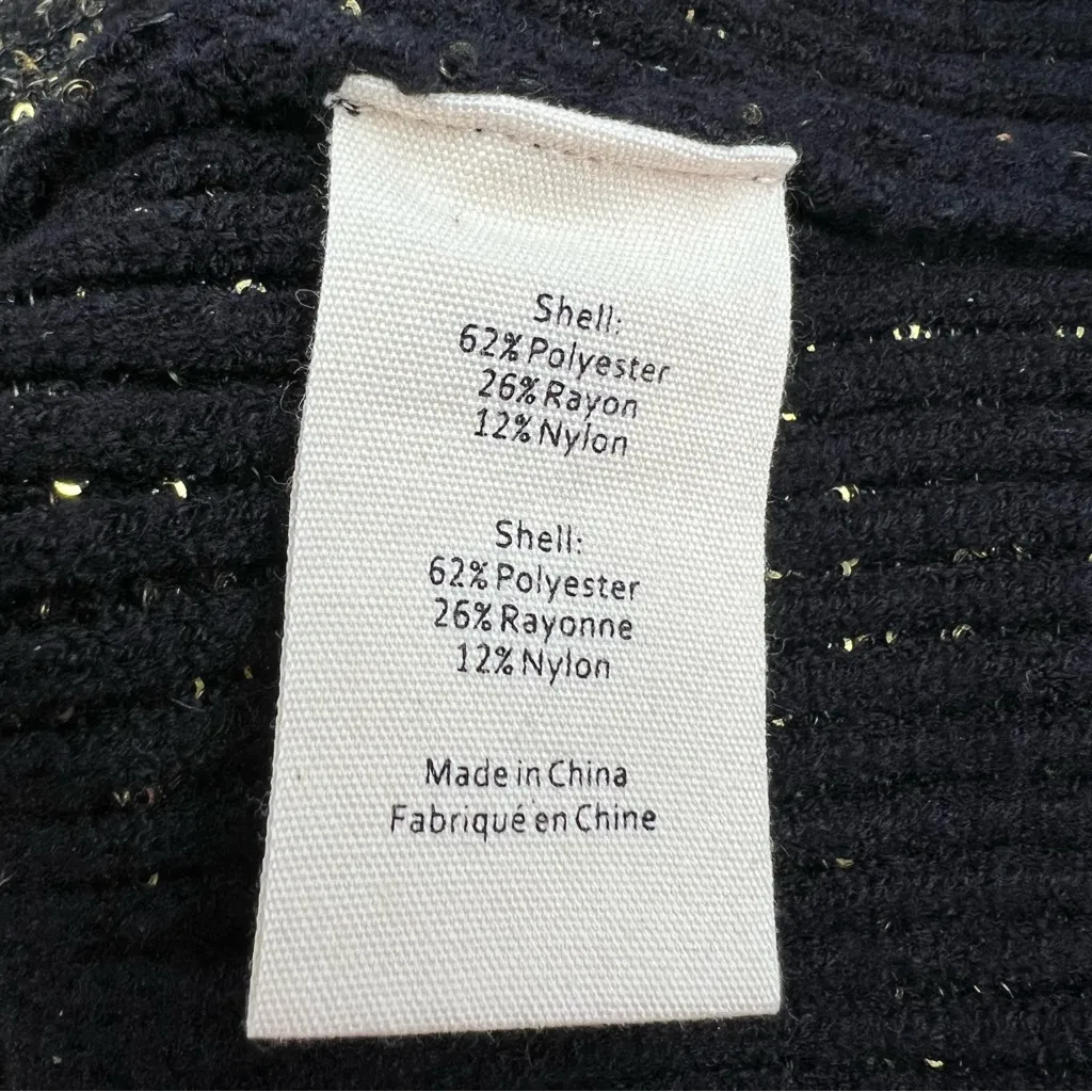 L'AGENCE Cherry Sequin Knit Long-Sleeve Minidress - Image 10