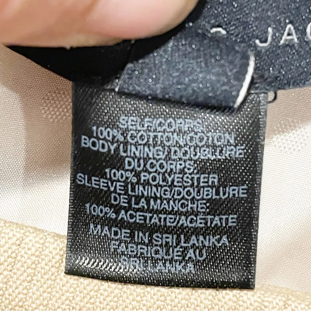 Marc by Marc Jacobs Size Large Tan Trench Full Button Lined Coat - Image 5