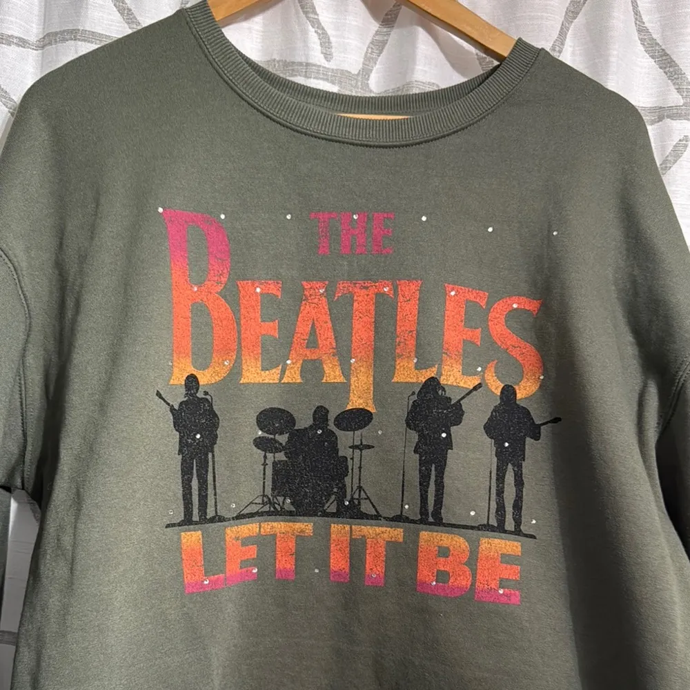 The Beatles Green Sweater Size XL - Image 2