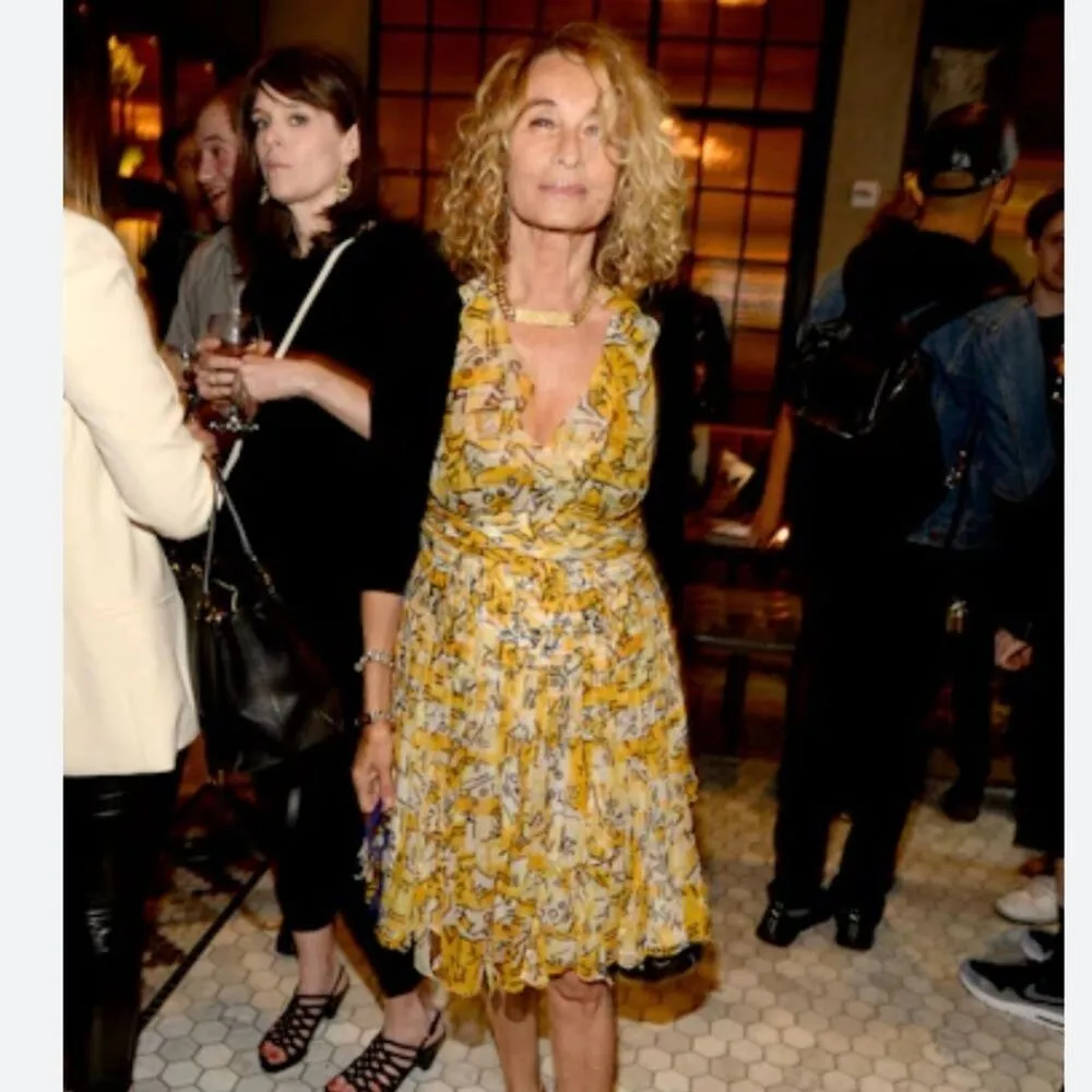 NWOT Oscar de la renta silk Dress SIZE 6 - Image 3