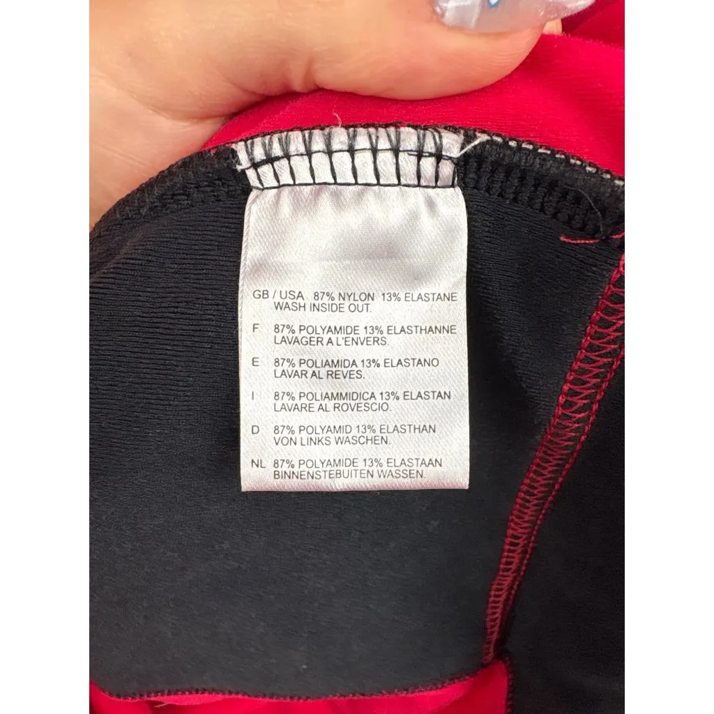 Women’s Gore Bike Wear XL Red & Black Long Sleeve Half Zip Athletic Shirt - Image 7