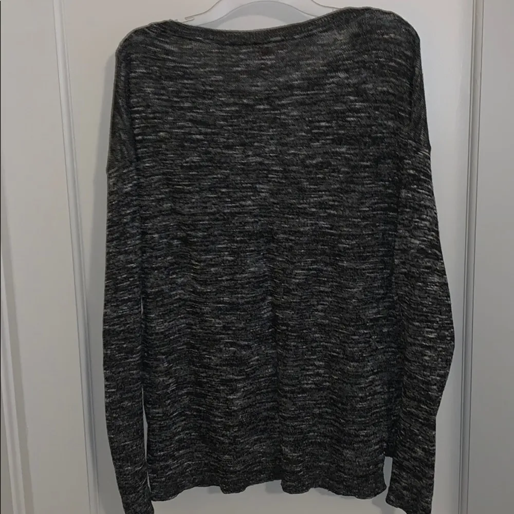 Divided Lightweight Black Sweater - Image 4