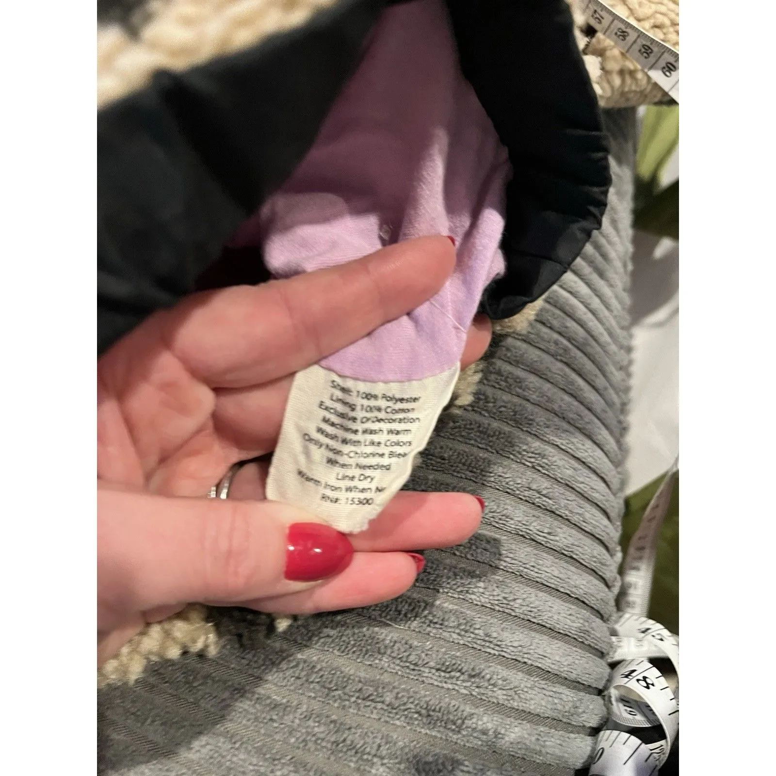 Women’s Ivory Ella 1/4 Zip Pullover Fleece Sweatshirt Size Small - Image 6