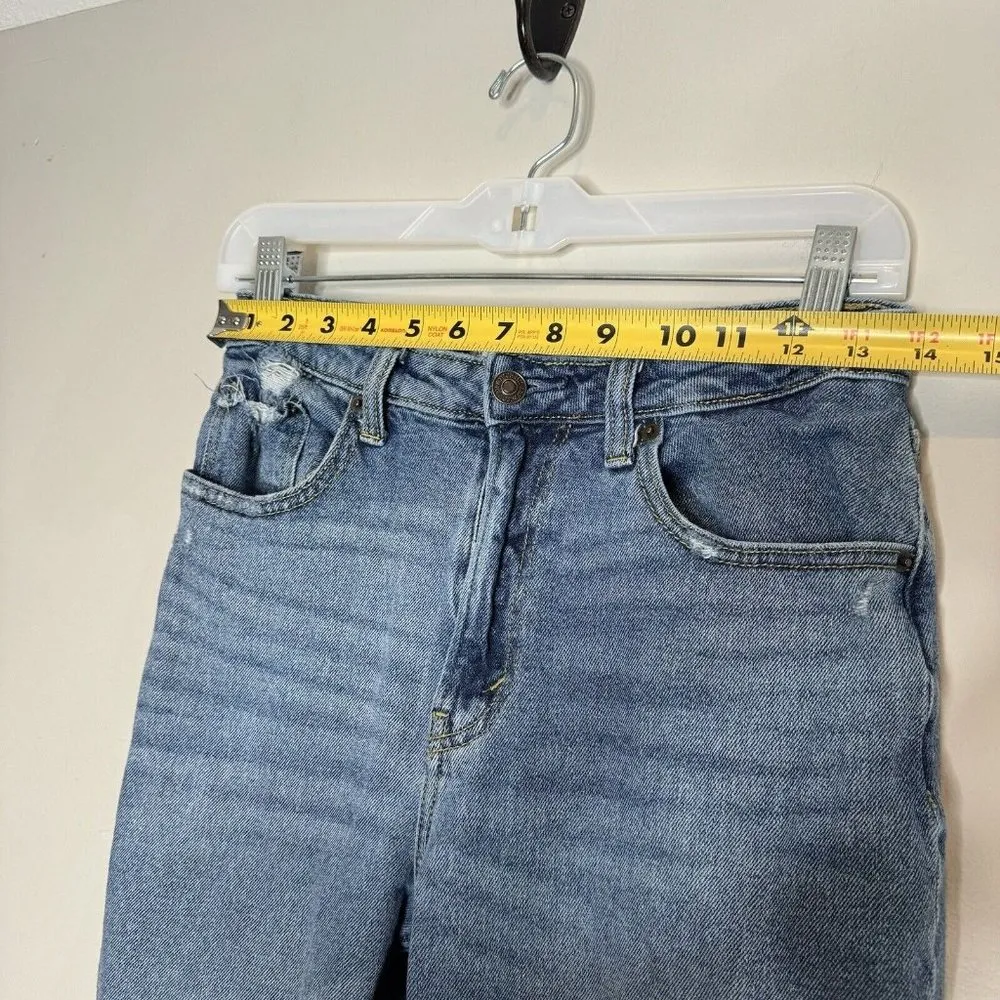 Abercrombie And Fitch Curve Love Mom Jean Distressed Size 26 2 Regular - Image 4