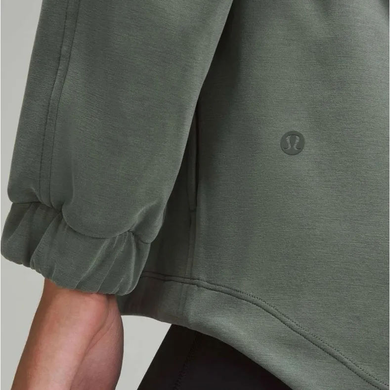 Lululemon Softstreme Cinch-Waist Jacket – Smoked Spruce – Like New – Size 4 - Image 5