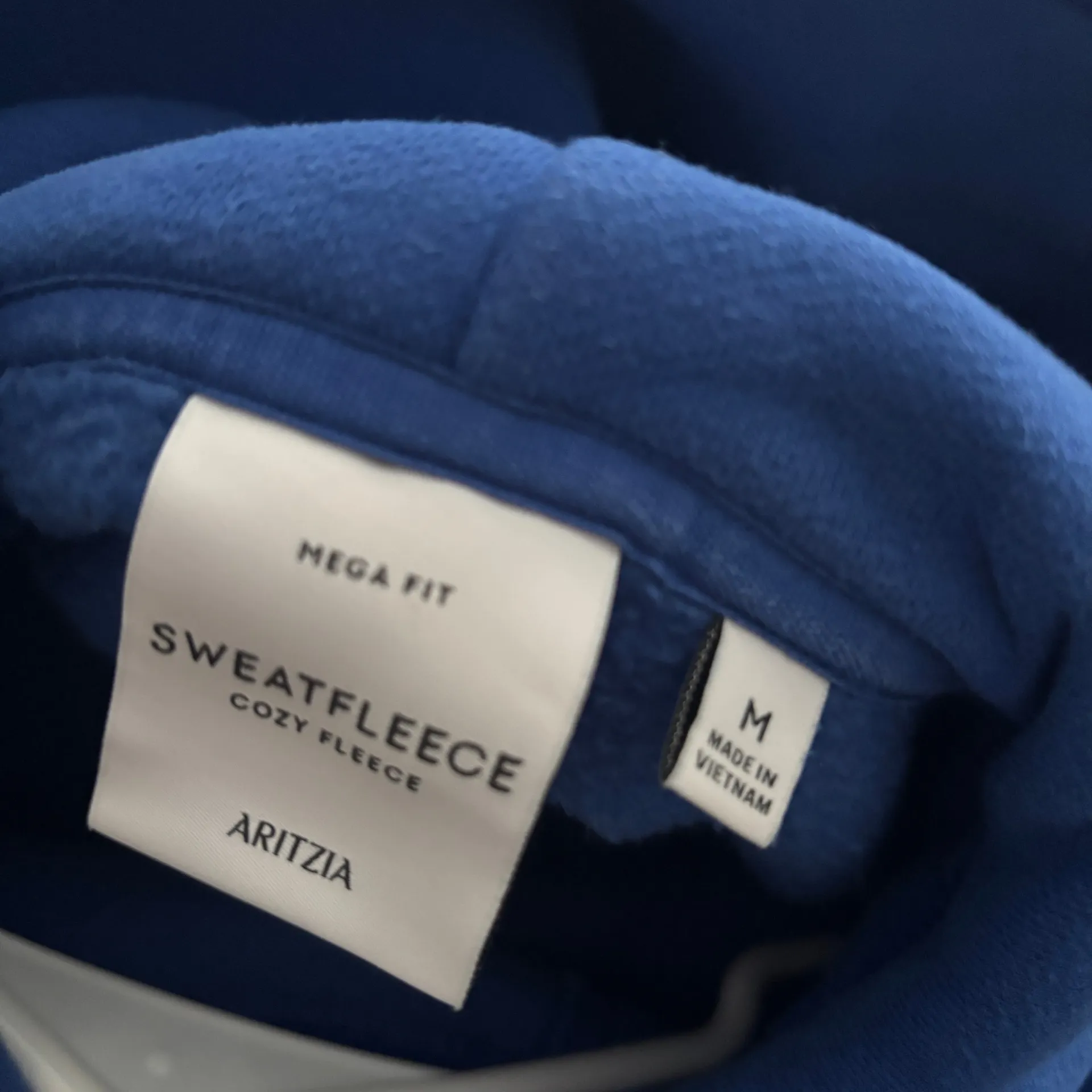 Aritzia Mega Raglan Hoodie Jazz Blue - Image 6