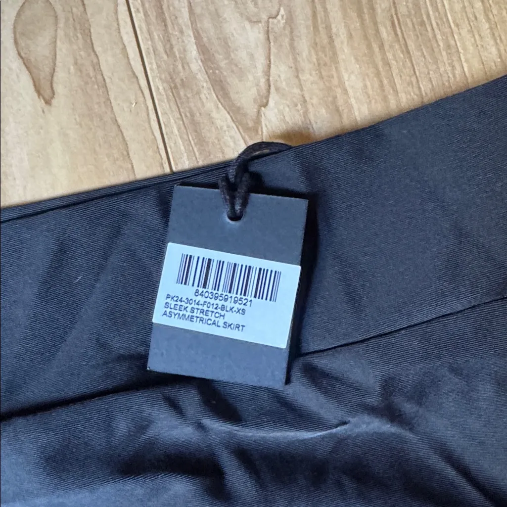 Khy Asymmetrical Skirt Black Size XS - Image 3