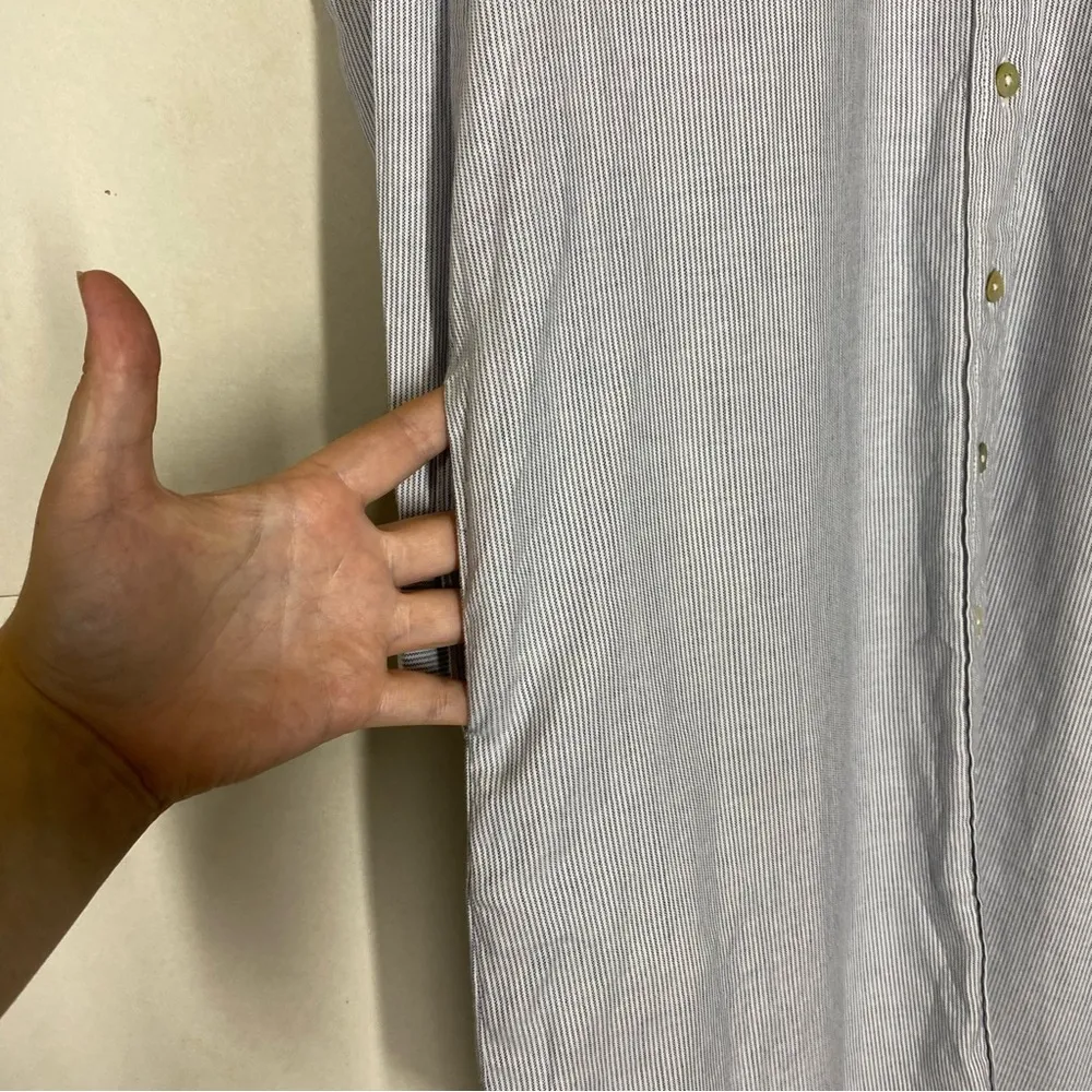 Faherty NWOT  Bayview Shirtdress in Oxford Stripe Size XS - Image 10