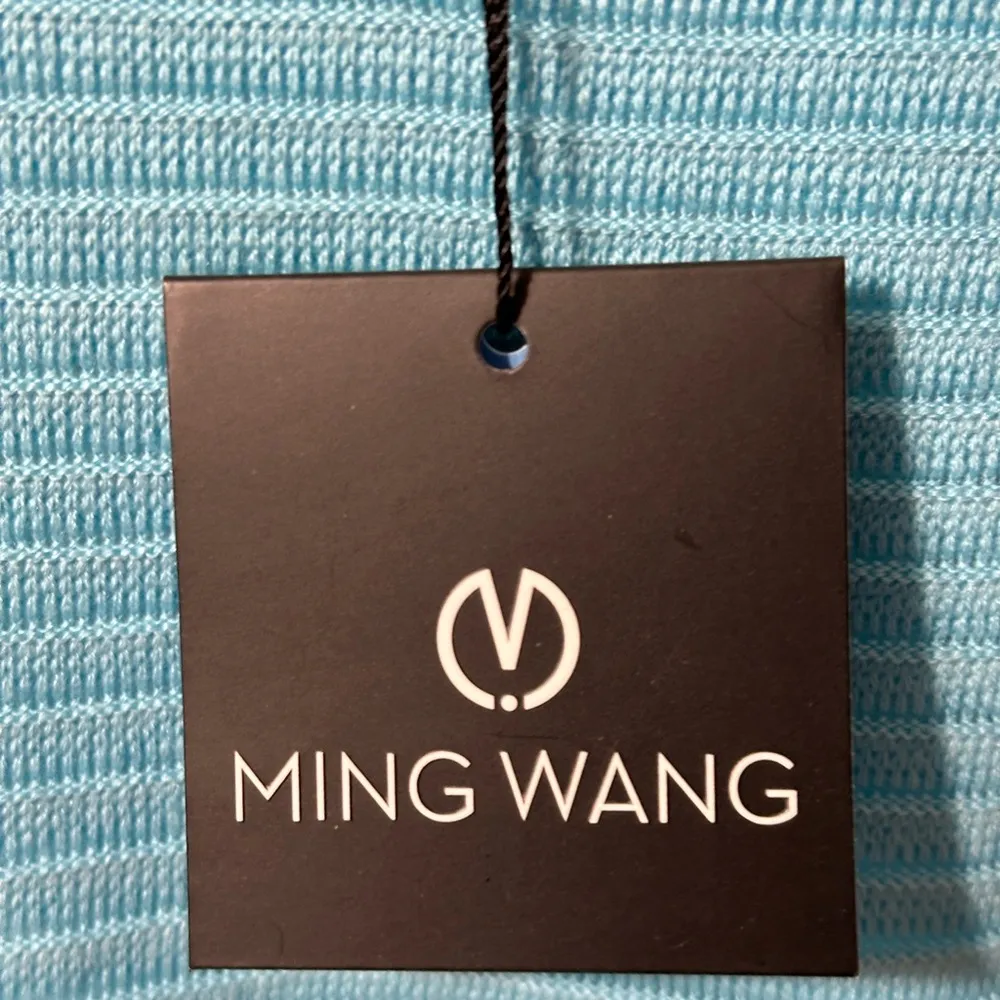 Ming Wang Blue Blouse Elegant Top Size Small NWT - Image 8