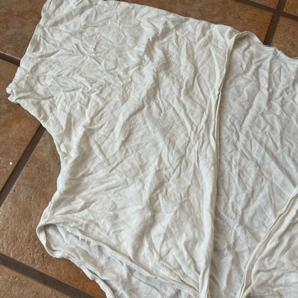 Wasabi+mint oversized women’s linen blend size S blouse - Image 3