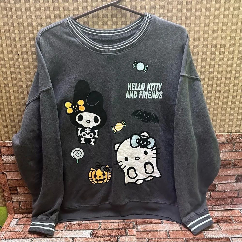 Hello Kitty And Friends Spooky Sweatshirt XXL - Image 2