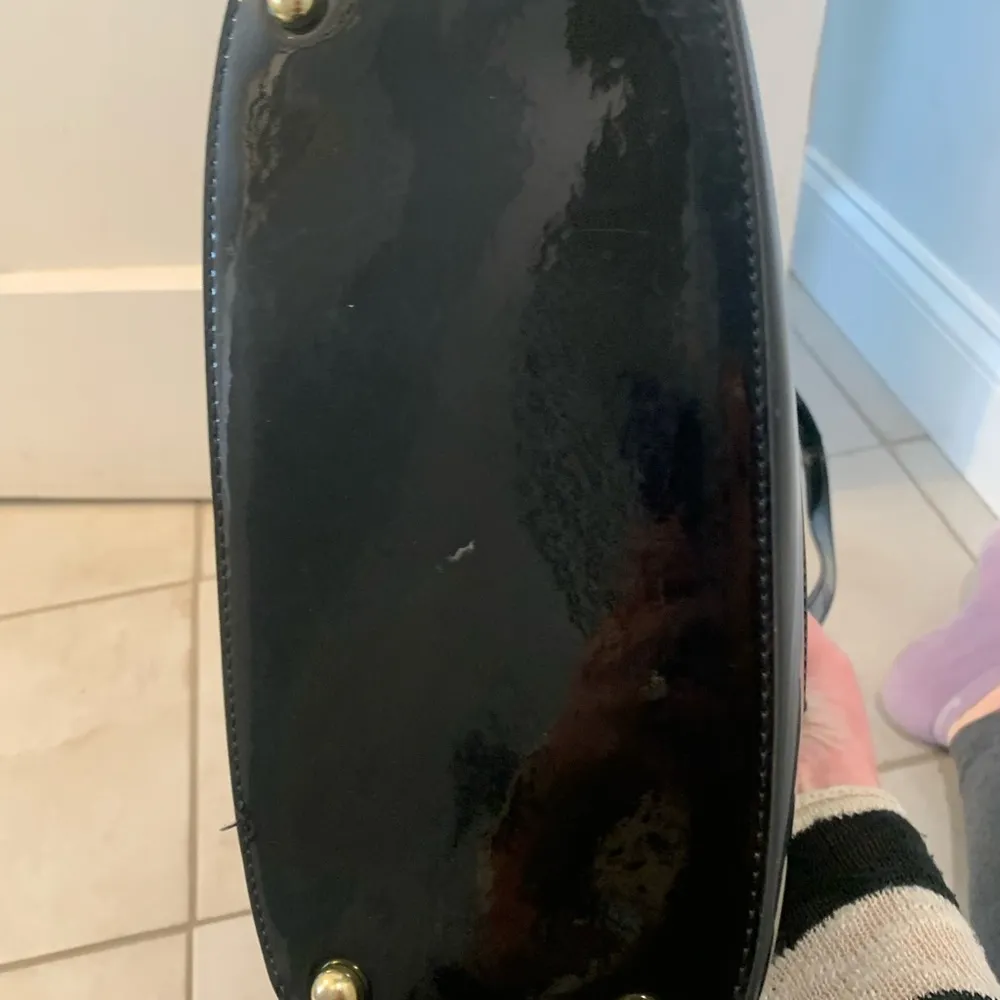 Anne Klein  | Chevron large hand bag - Image 5