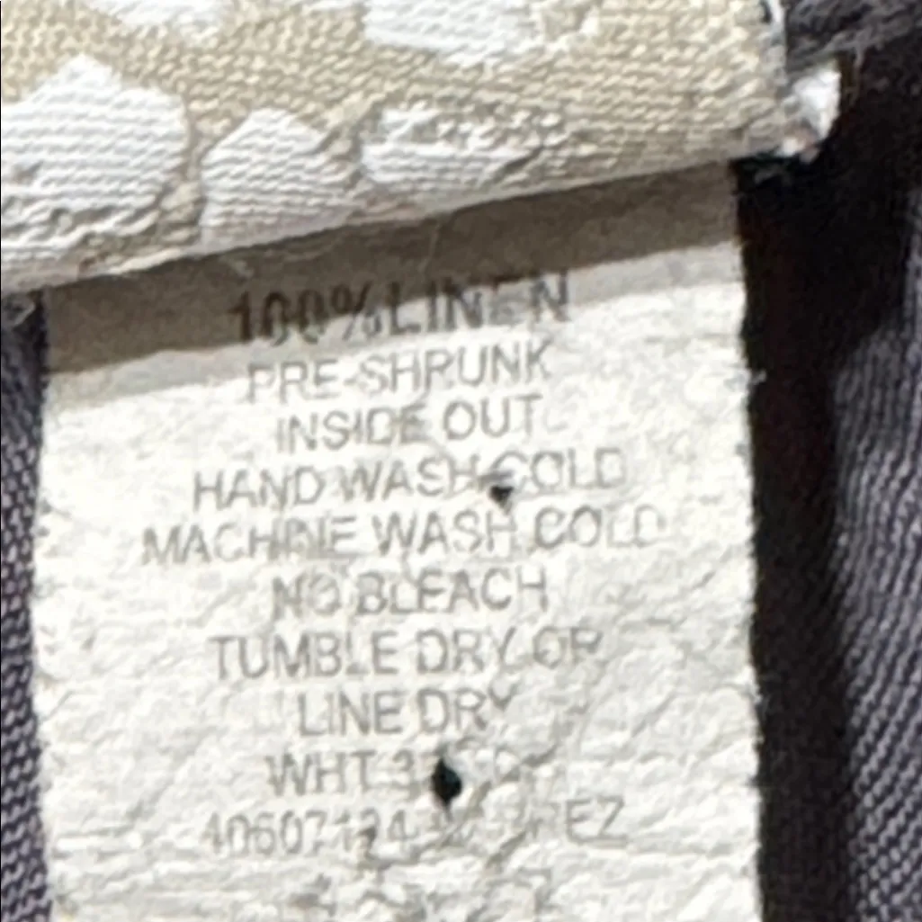 Match Point USA 100% Linen V - Image 4