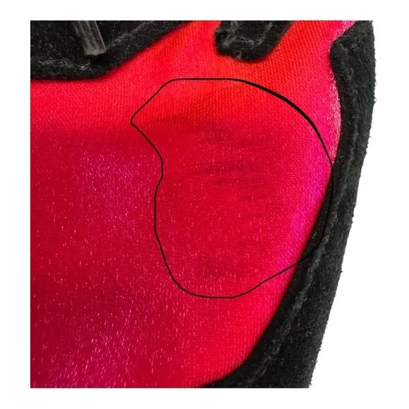 RUCOLINE Womens Pink Black R Sequins Platform Chunky Sneakers Shoes Size Unknown - Image 2