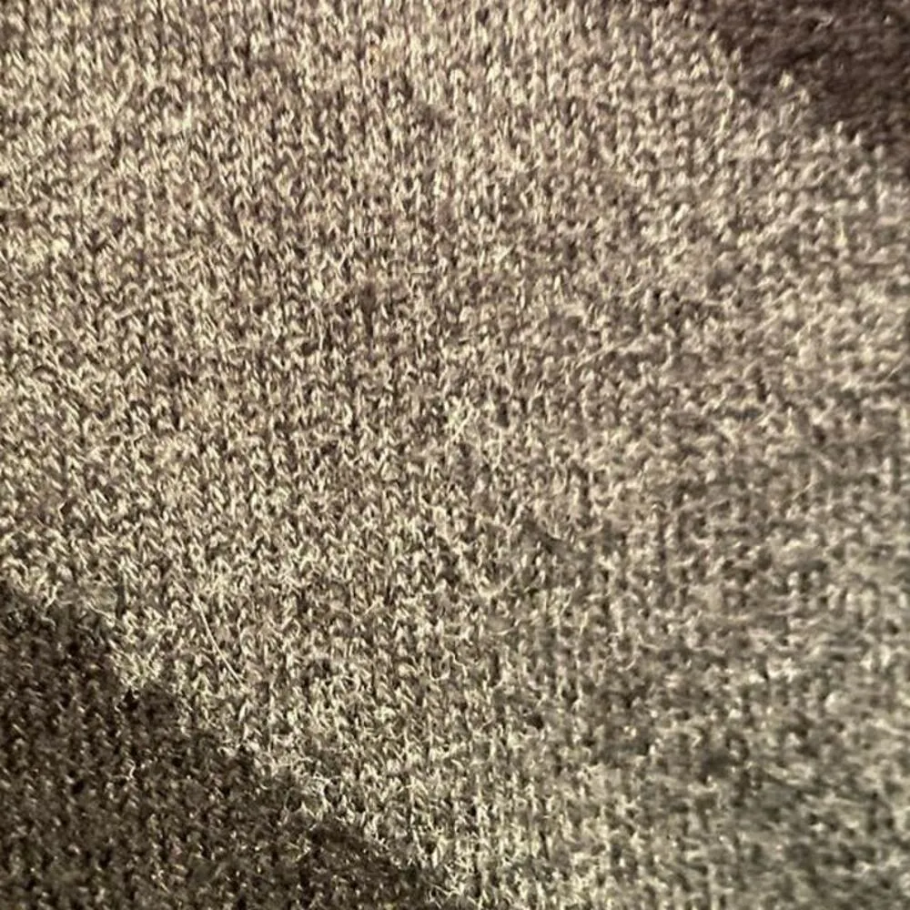 Dana Buchman Black & Gray Striped Knit Boxy Open Cardigan Medium - Image 7