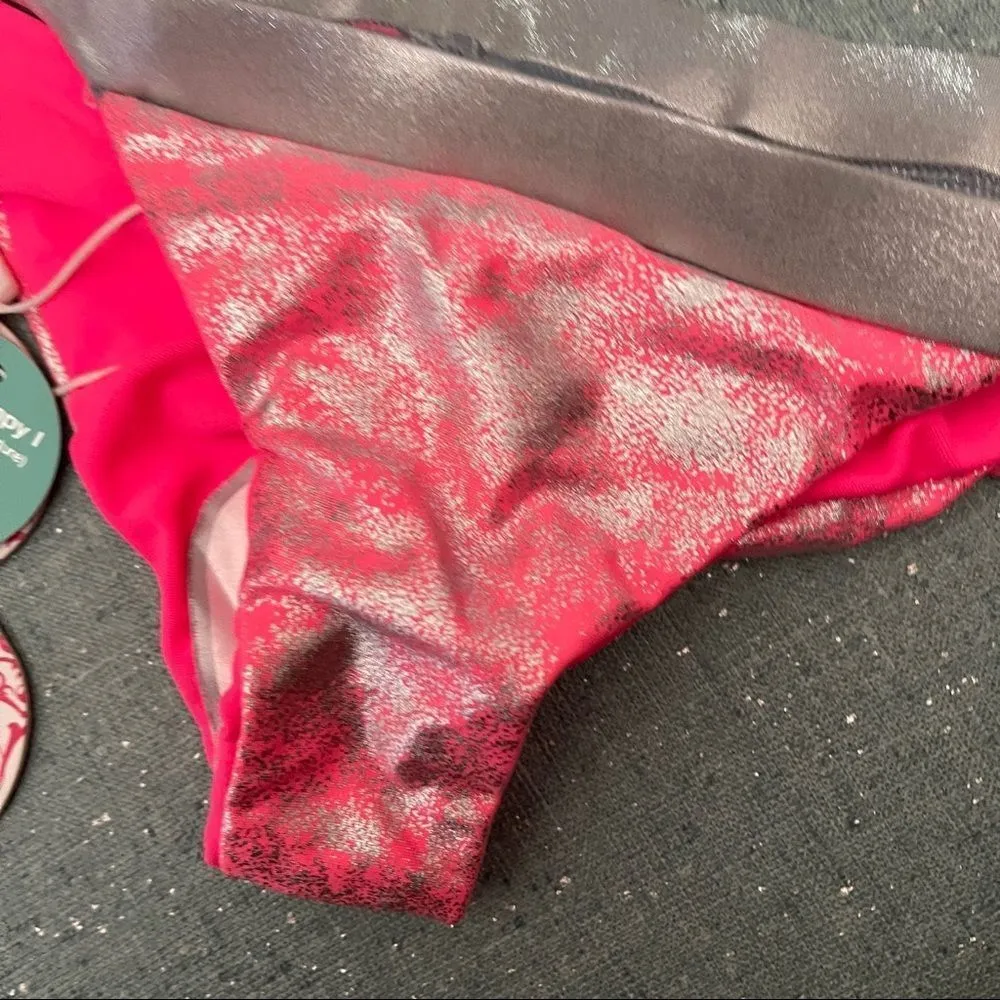Beach Bunny Neon Galaxy Skimpy Bikini‎ Bottom nwt - Image 6
