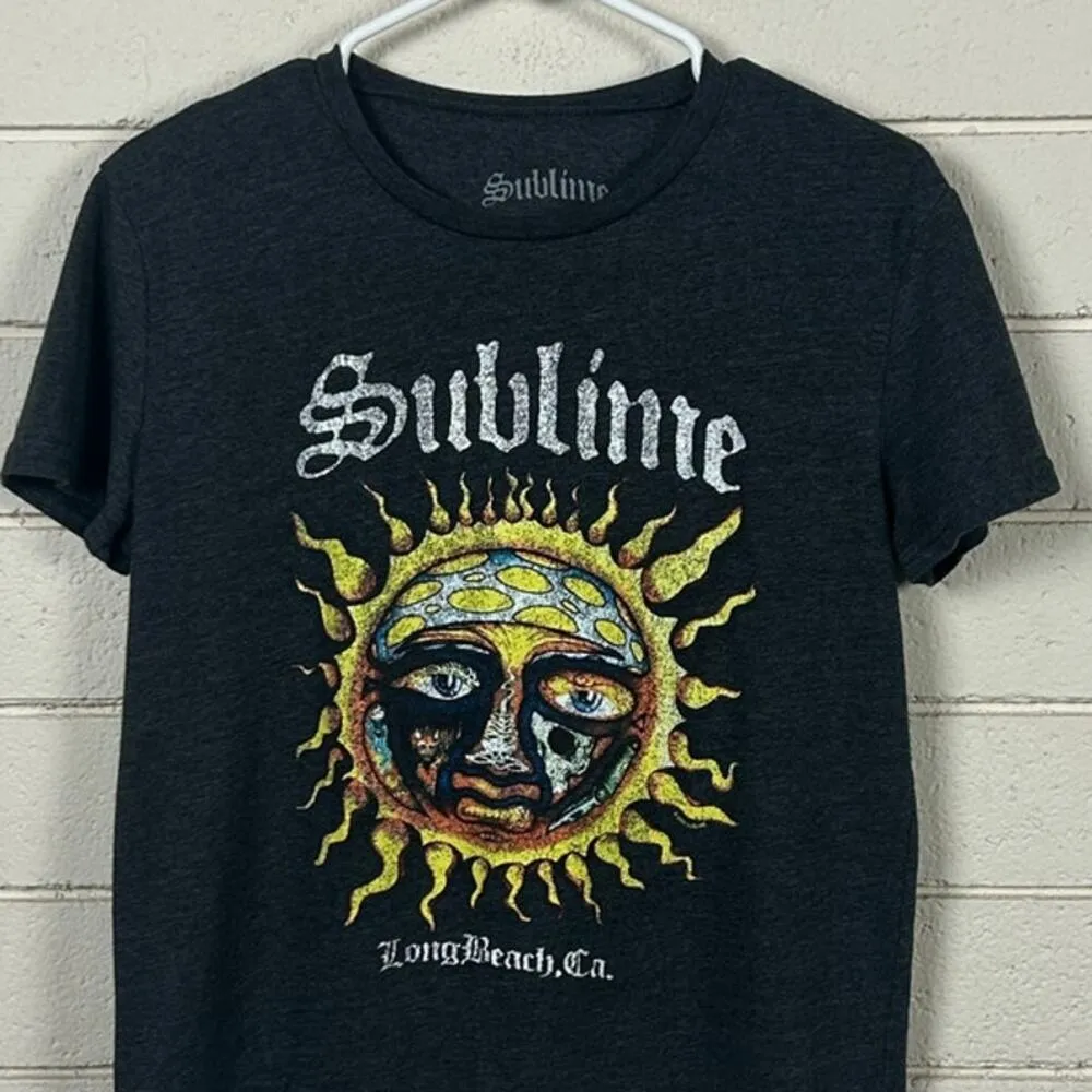 Sublime Black Band Tee size S - Image 4