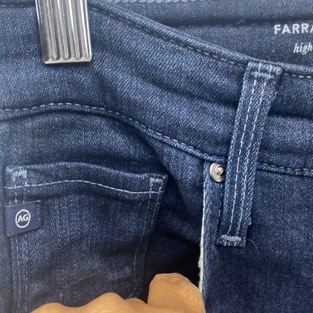 Adriano Goldschmied Farrah skinny high rise dark was lots of stretch size 27 - Image 7