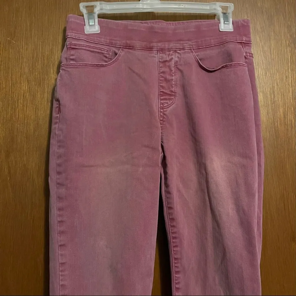 Soft Surroundings Pink Woman's Casual Jeggings Size Small Petite - Image 5