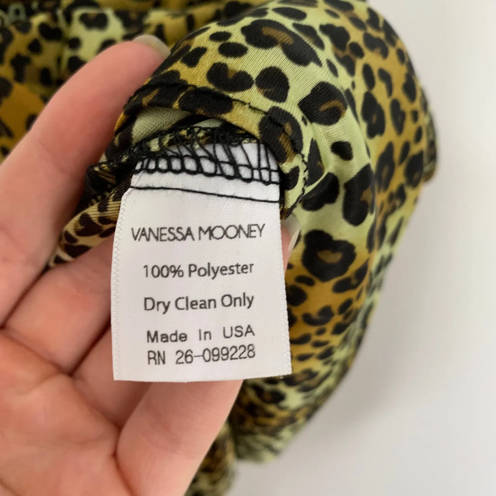 RARE Vanessa Mooney Neon Cheetah Venus Romper Womens Medium Made in USA - Image 15