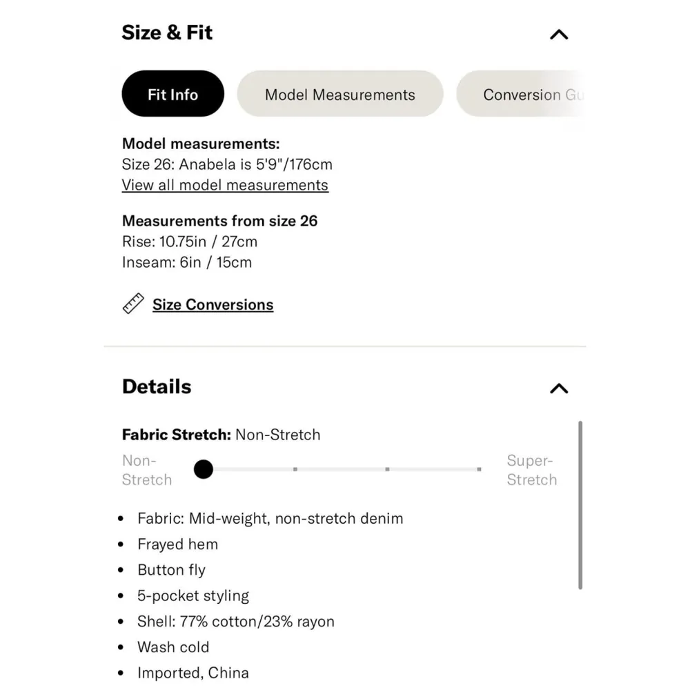 Pistola Denim Devin High Rise Mom Cut Off Shorts Size 24 Nectar Orange $118 - Image 7