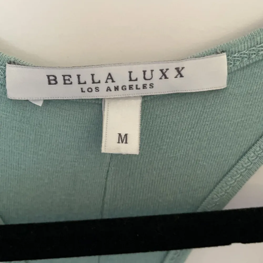 Bella Luxx Seafoam Maxi Tank Dress Medium - Image 3