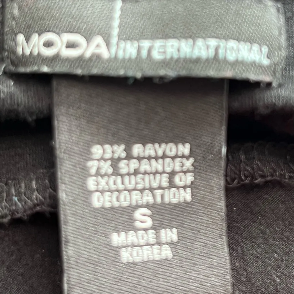 Moda International black crochet maxi dress boho beachy coastal swimwear Y2K - Image 6