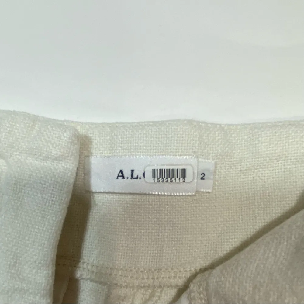 A.L.C. Bennett Shorts linen white Size 2 - Image 5