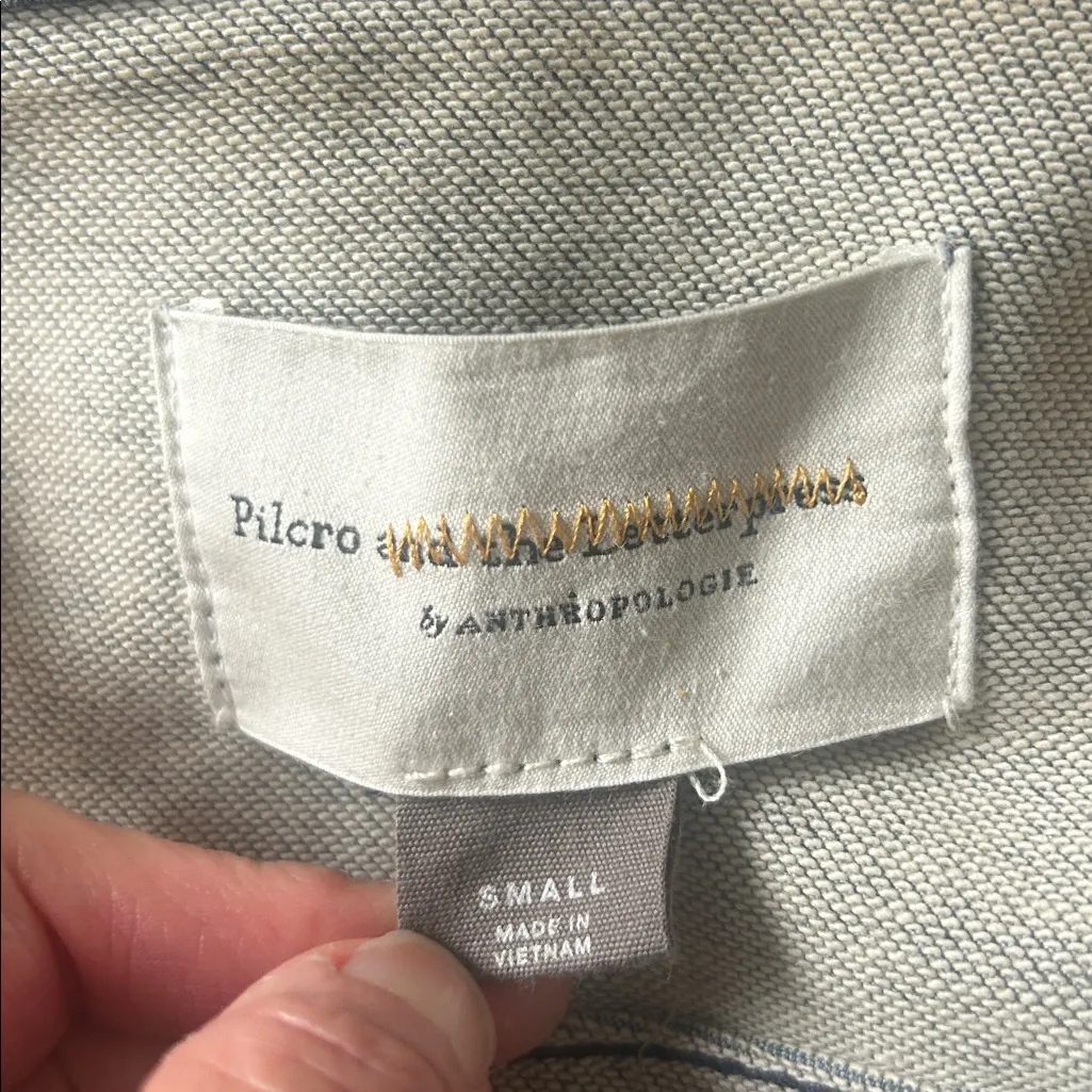 Anthropologie Pilcro Denim Jacket Size Small - Image 12