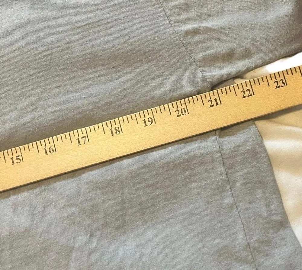 Patagonia Argentina grey blue short sleeve shirt size large - Image 8