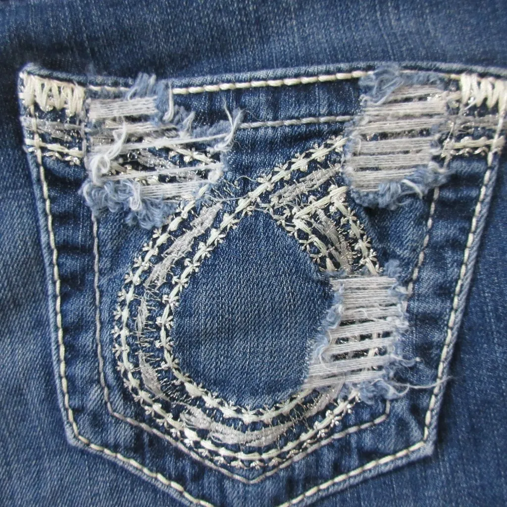 NWT BUCKLE Big Star Vintage Nina in 9 Years Montgomery Straight Stretch Jeans 27 - Image 5