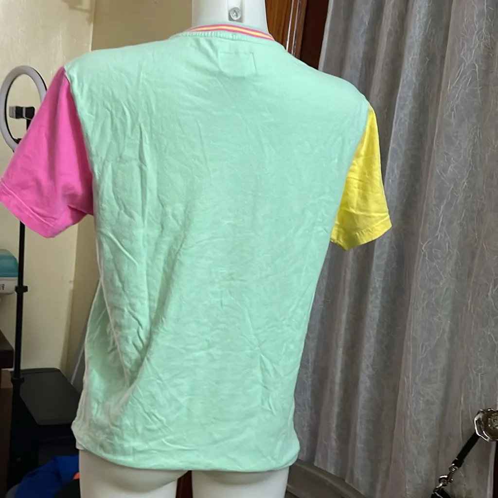 Teddy Fresh Rip n Dip Collab Color Block Pocket Tee - Image 2