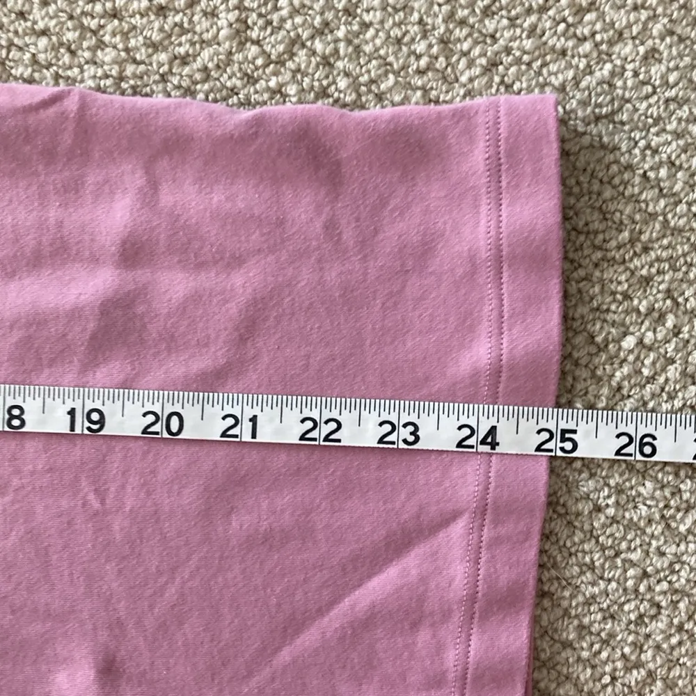 Coldwater Creek Egyptian Cotton Pink 3 Quarter Length Sleeve Shirt Size Small - Image 8