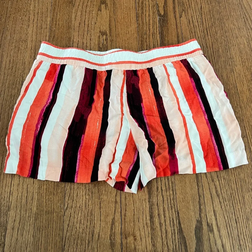 Striped Multicolor Shorts Apt 9 Size M - Image 3
