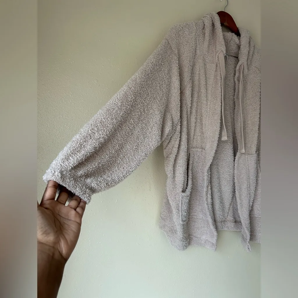 Urban Outfitters Out From Under Fuzzy Open Front Hooded Cardigan Size Small - Image 6
