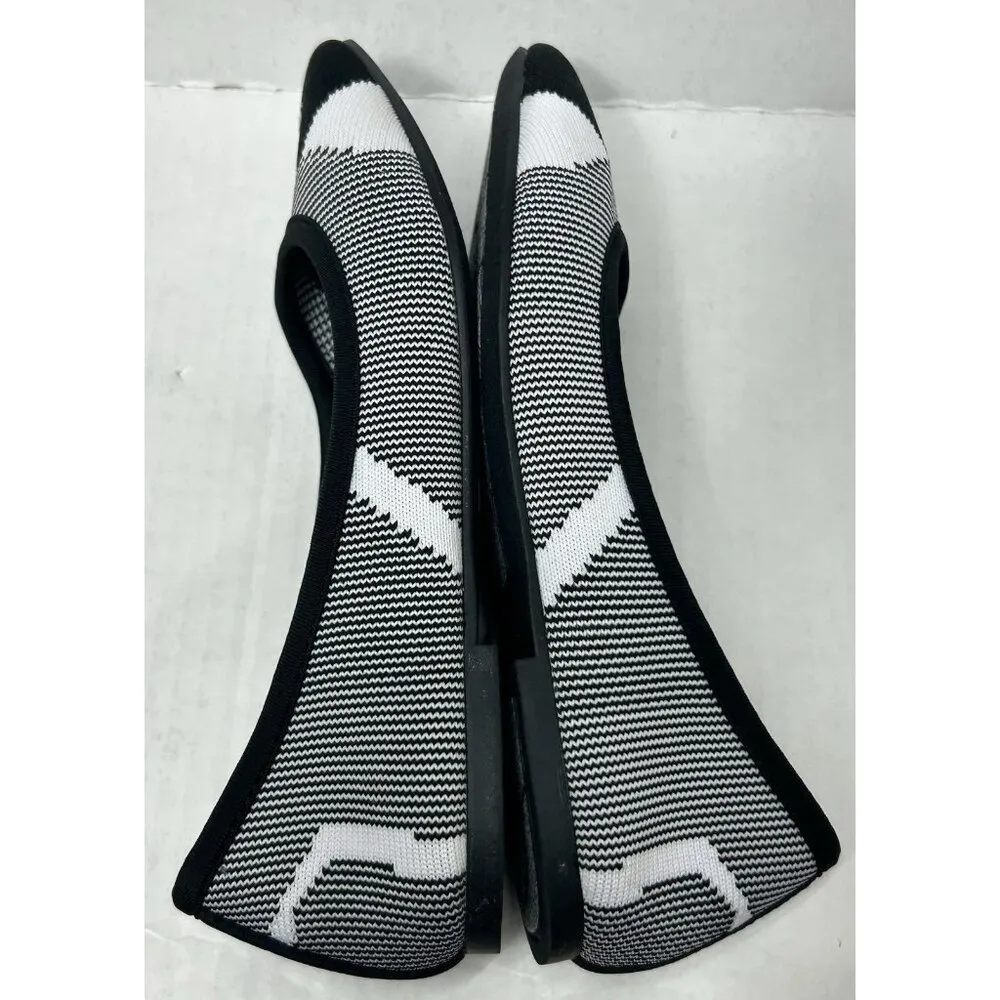 NEW Skechers Womens Cleo Wham Casual Slip On Ballet Flats 48487 Black Shoes Sz 6 - Image 7