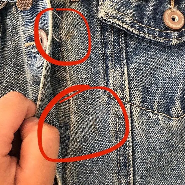 BoomBoom Jeans boho embroidery jean jacket. - Image 7