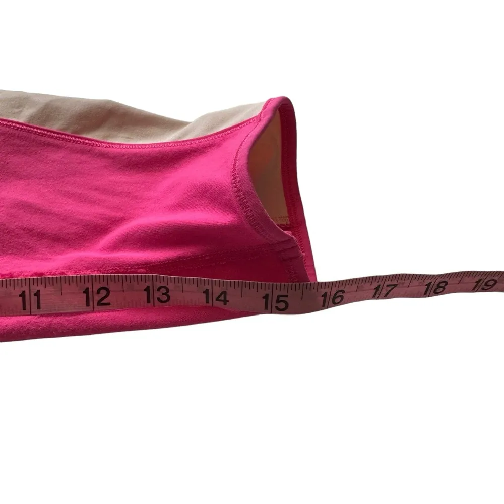 Hot Pink Heat It Up Crop Athletic Leggings size 2 - Image 10